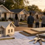 Affordable homes and small houses representing disappearing housing affordability