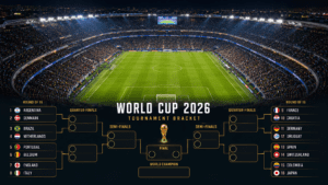 FIFA World Cup 2026 bracket, standings and Round of 32 fixtures