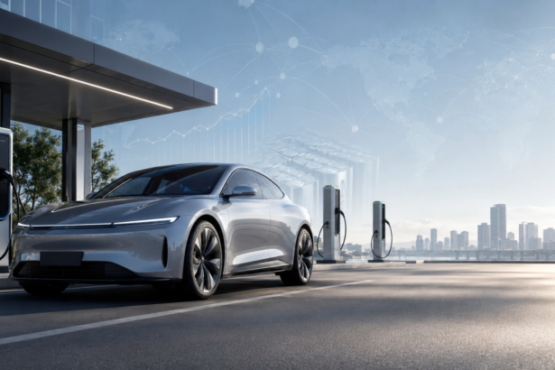 Electric vehicle market trends in 2026 with EV charging and battery growth