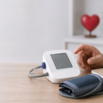 High blood pressure check showing hypertension risk and heart health
