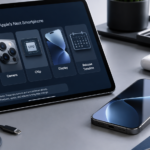 Concept smartphone with iPhone 18 rumors showing camera, display, chip, and release timeline details