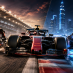 Motorsports racing new era featuring Formula 1, MotoGP, and Formula E vehicles