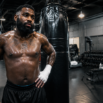 Adrien Broner training during his 45-day fitness livestream