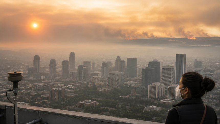 U.S. Air Quality Index categories from good to hazardous