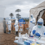 Health workers responding to the 2026 Ebola outbreak in the Democratic Republic of the Congo