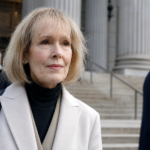 E. Jean Carroll after receiving $5.6 million in Trump civil case