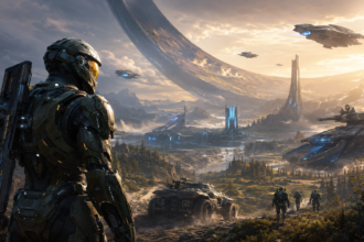 Master Chief in Halo Campaign Evolved on Xbox PC and PS5