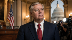 Senator Lindsey Graham during his U.S. Senate career before his death at age 71 in July 2026