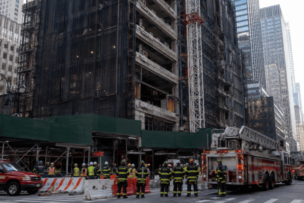 Manhattan high-rise evacuated after support columns buckle at former Pfizer building