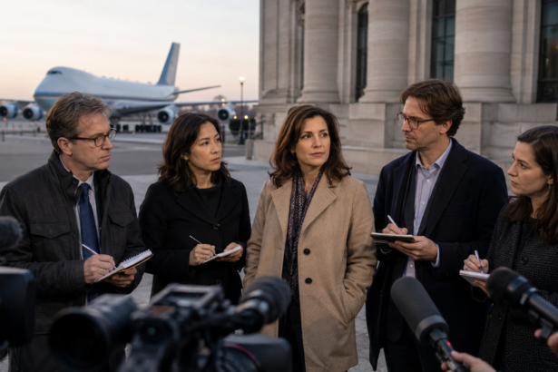 New York Times reporters linked to the Air Force One leak investigation