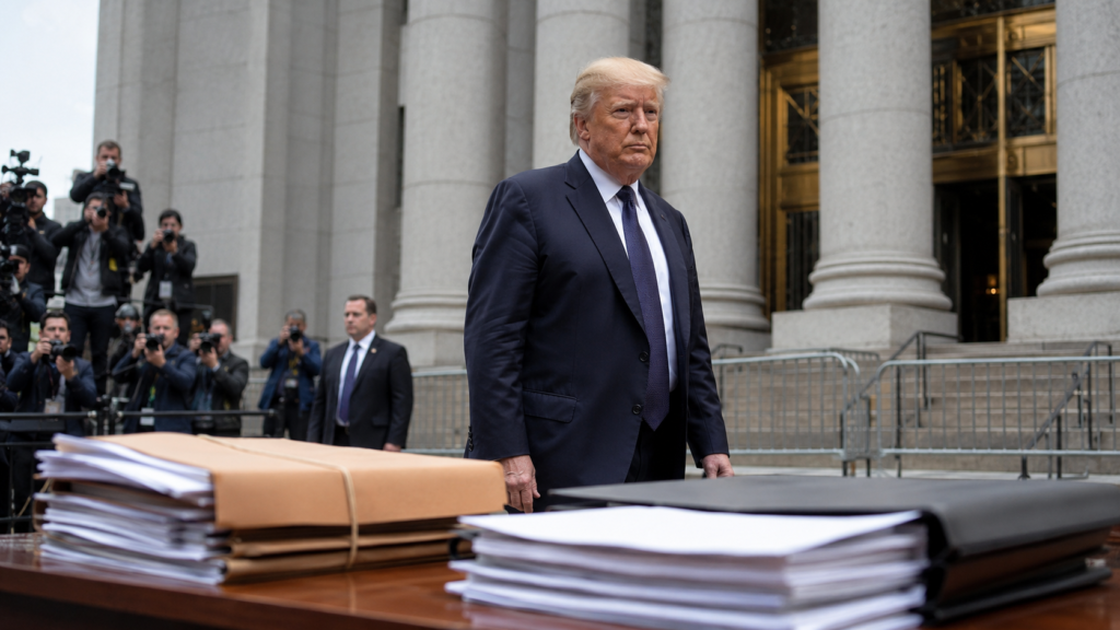 Donald Trump faces a financial records order in BBC lawsuit