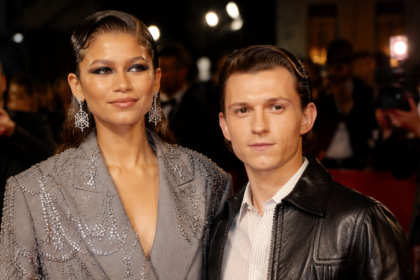 Zendaya and Tom Holland attending a public event together