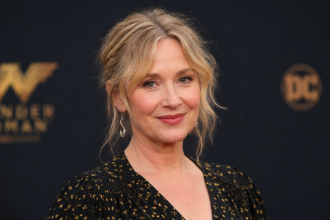 British actress Lucy Davis at a public appearance